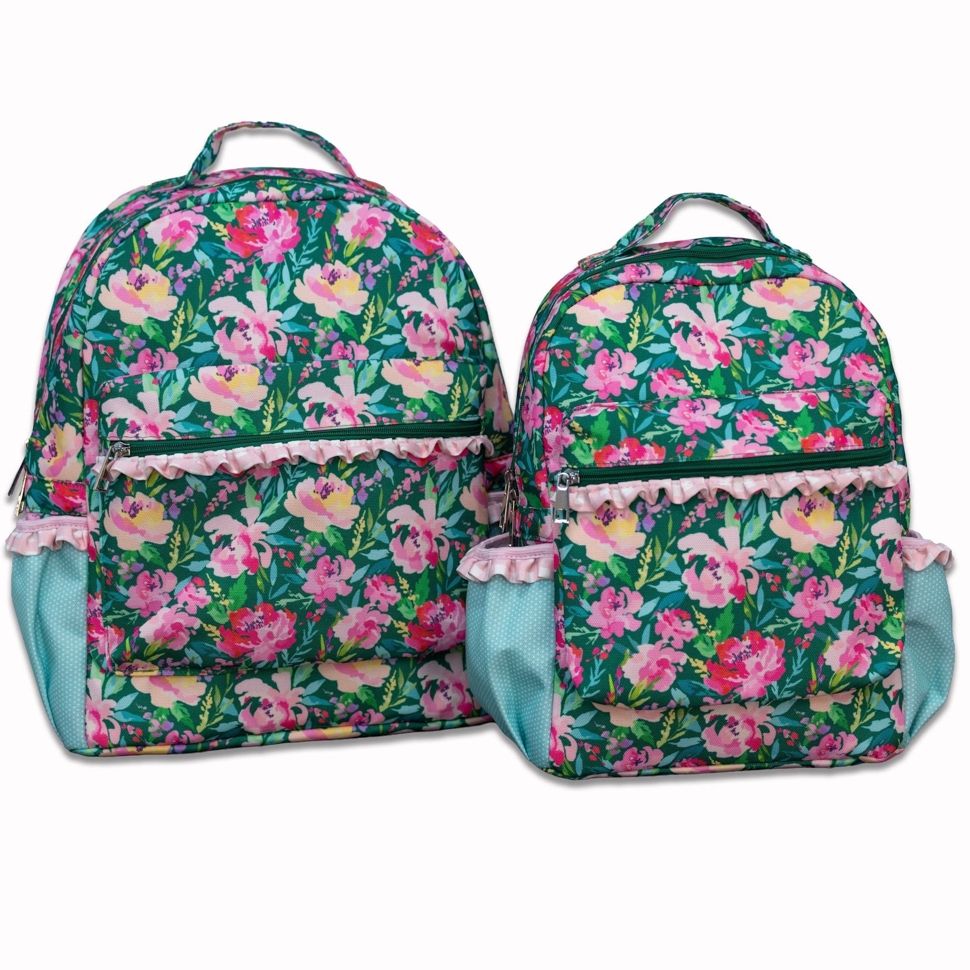 Backpack - Peony Floral - Sugar Bee Clothing