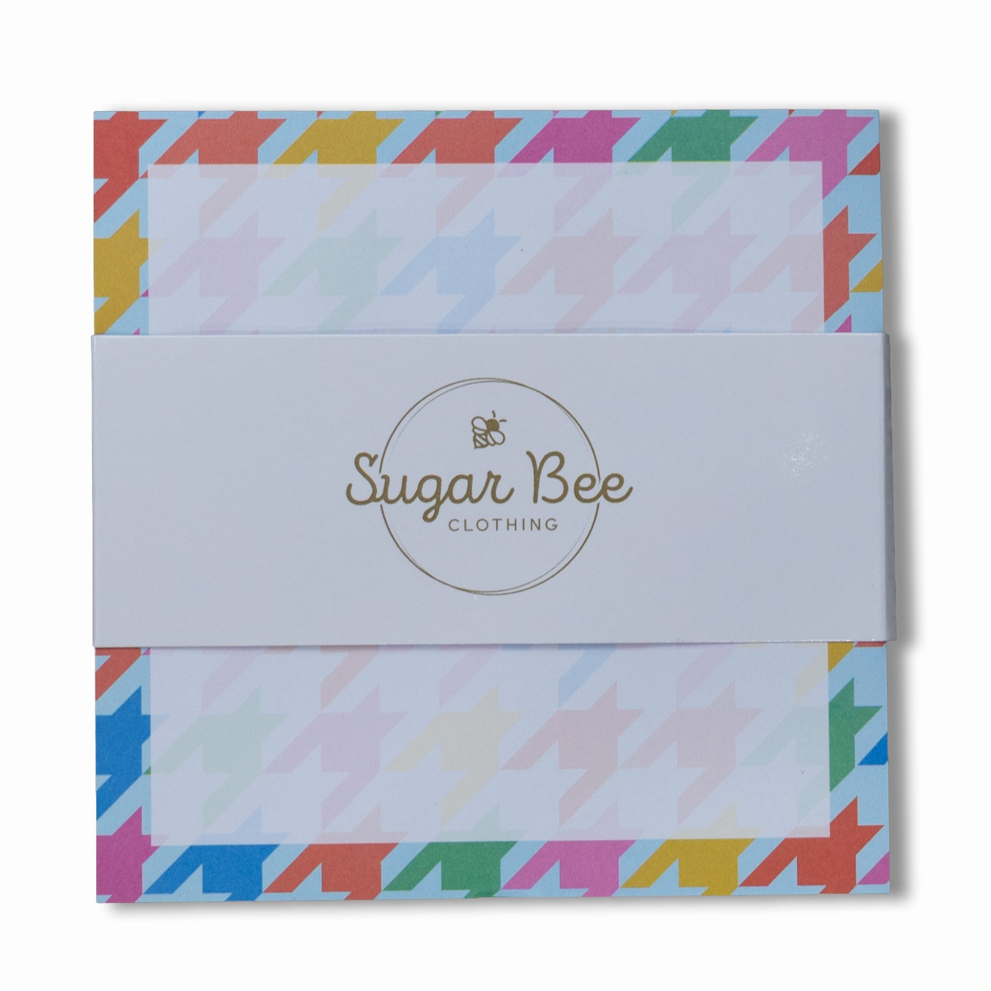 Lunch Bag Notes - Houndstooth - Sugar Bee Clothing