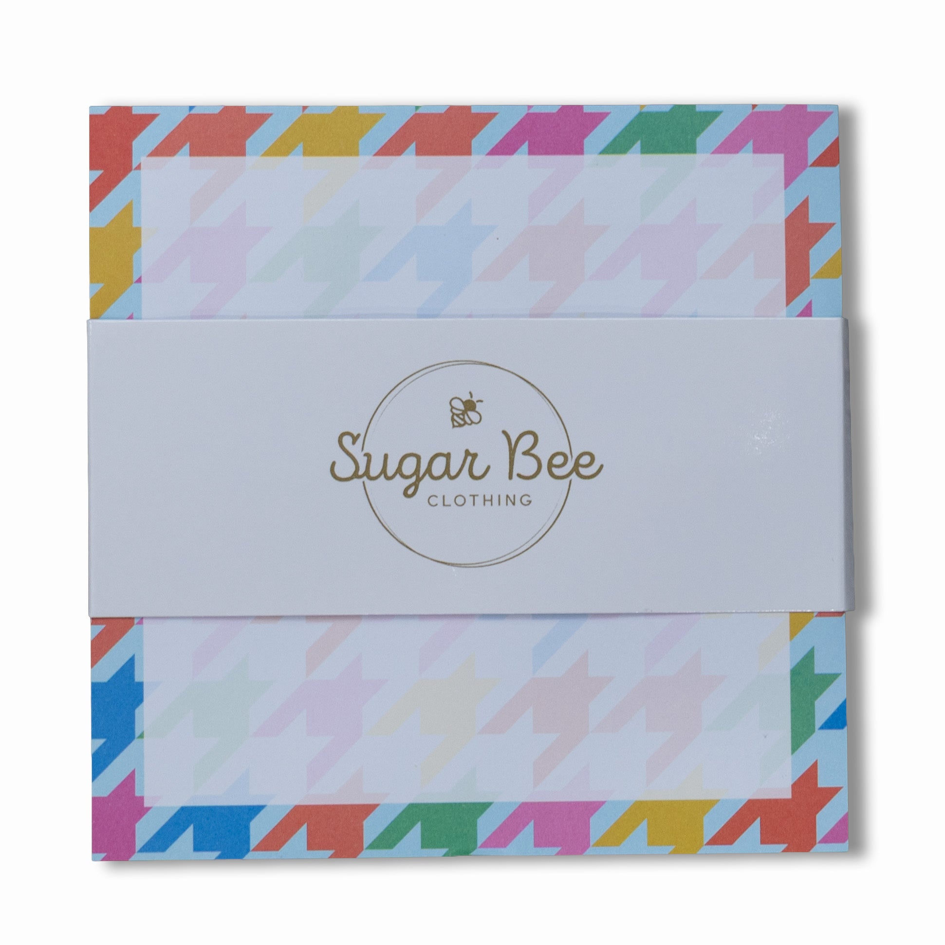 Lunch Bag Notes - Houndstooth - Sugar Bee Clothing