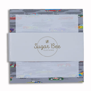 Lunch Bag Notes - Race Cars - Sugar Bee Clothing