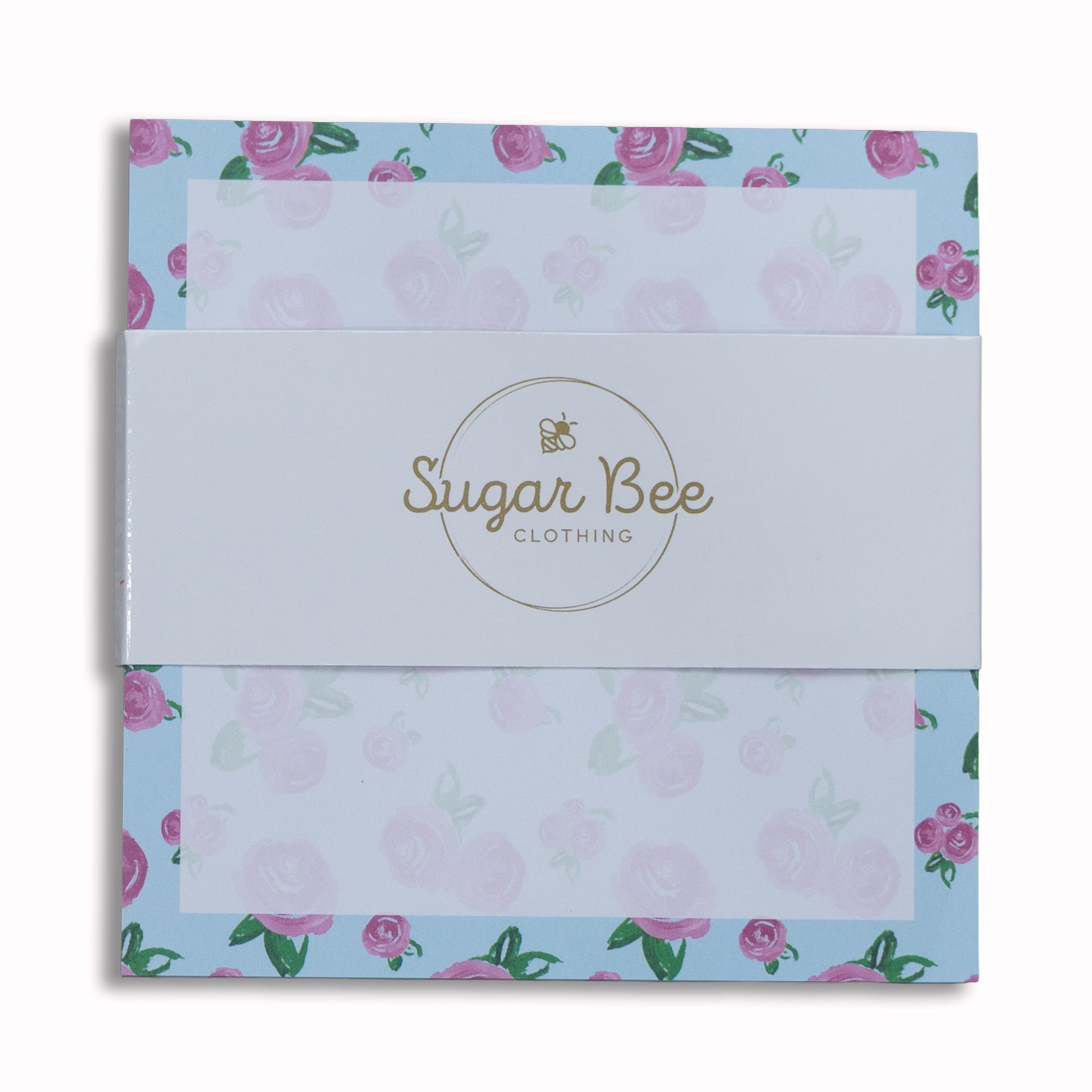 Lunch Bag Notes - Watercolor Roses - Sugar Bee Clothing