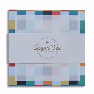 Lunch Bag Notes - Boy Checkered - Sugar Bee Clothing