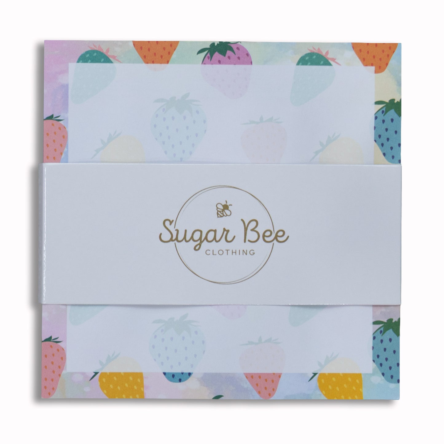 Lunch Bag Notes - Strawberries - Sugar Bee Clothing
