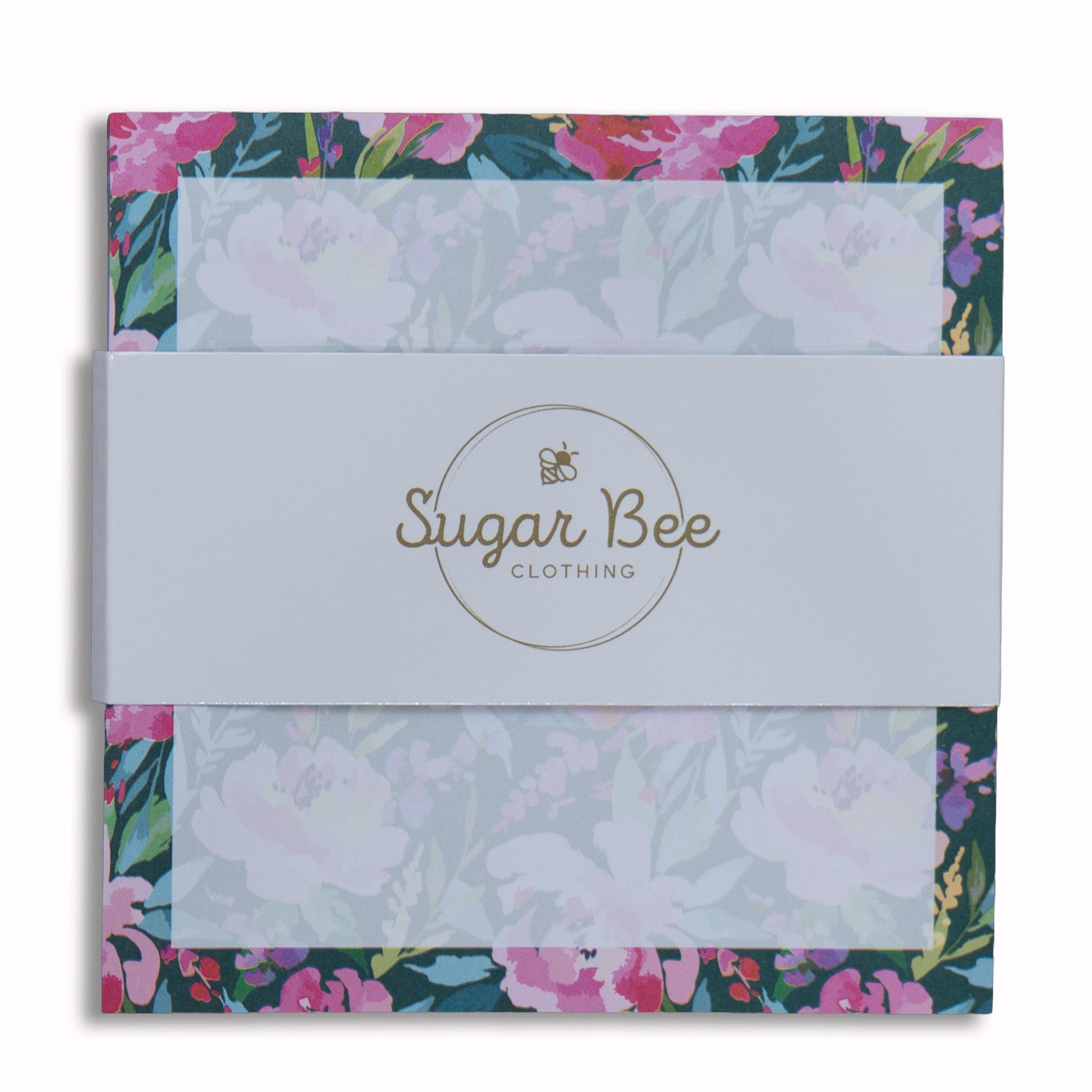 Lunch Bag Notes - Peony Floral - Sugar Bee Clothing