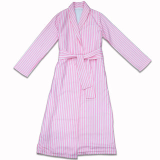 Mini Eleanor Spring Robe - Pink Stripe - Sugar Bee Clothing