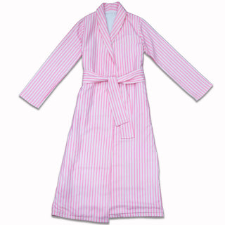 Eleanor Spring Robe - Pink Stripe - Sugar Bee Clothing
