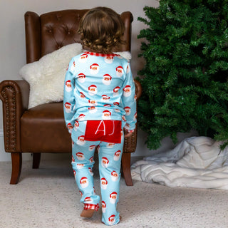 Buttflap Pajamas - Vintage Santa Holiday Lounge - Sugar Bee Clothing