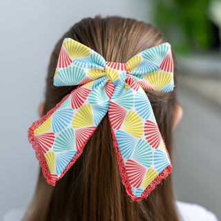 Hairbow - Rainbow Shells - Sugar Bee Clothing