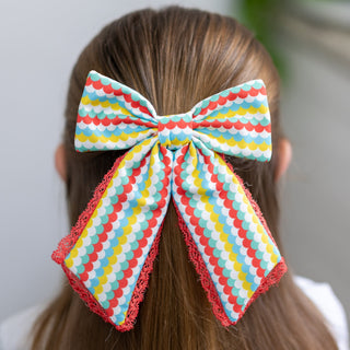 Hairbow - Seaside Scallop - Sugar Bee Clothing