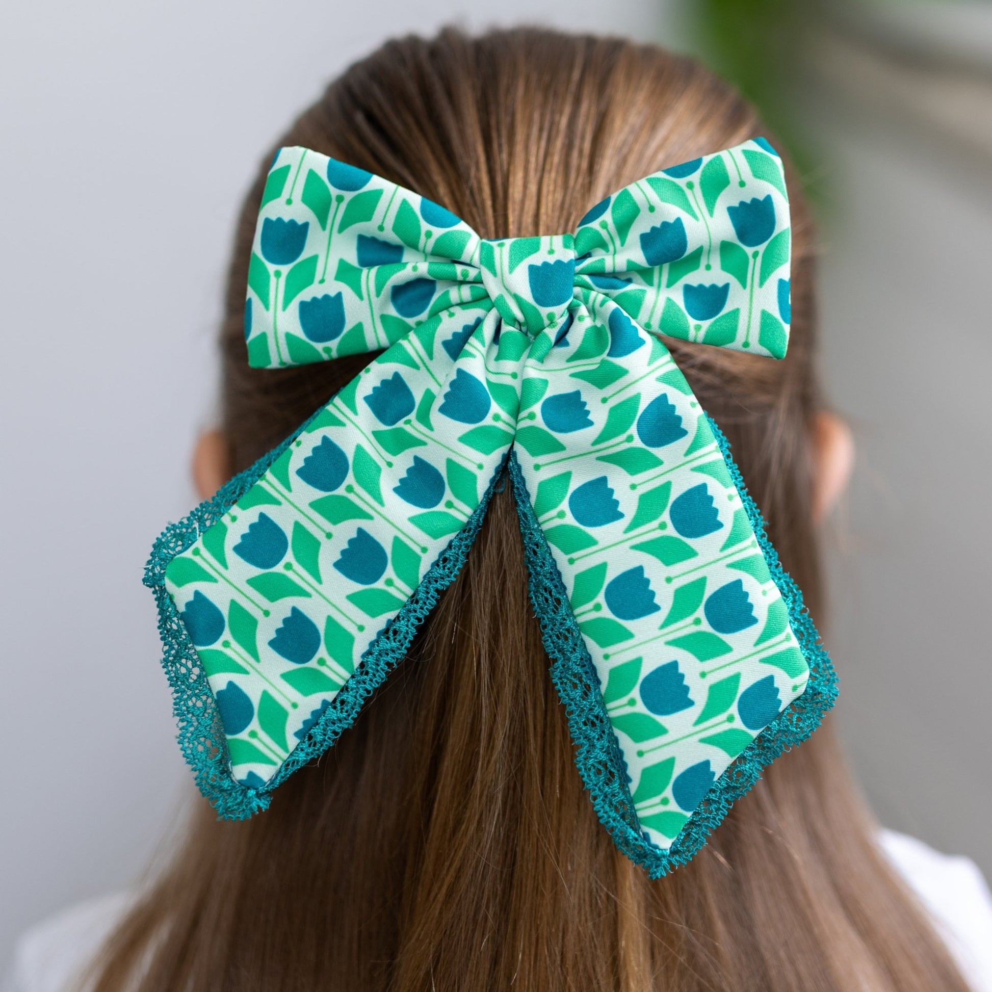 Hairbow - Tulip Court - Sugar Bee Clothing