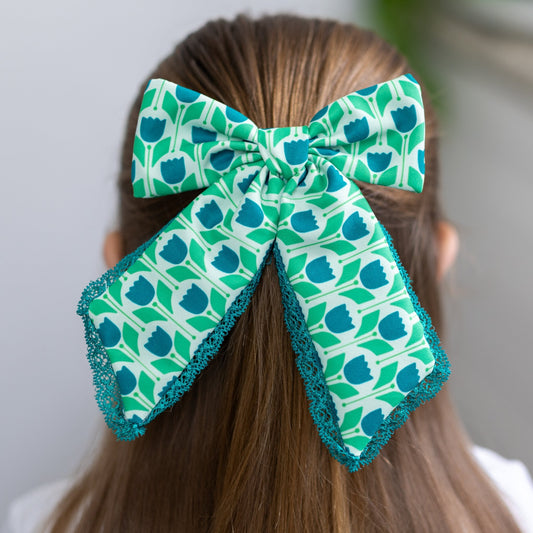 Hairbow - Tulip Court - Sugar Bee Clothing