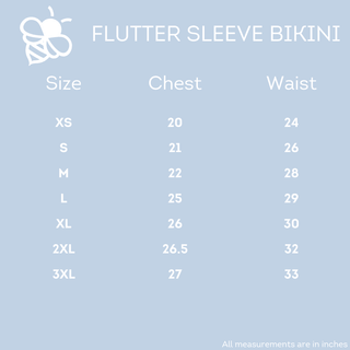 Flutter Bikini - Lemons - Sugar Bee Clothing