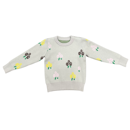 Mini Emerson Crew Sweater - Fall Floral