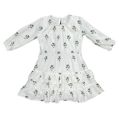 Mini Charlotte Ruffle Tier Dress - Earthy Floral