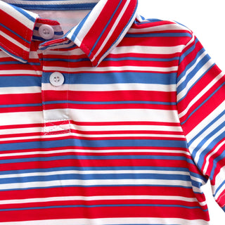 Davis Polo - Cape Cod Stripe - Sugar Bee Clothing