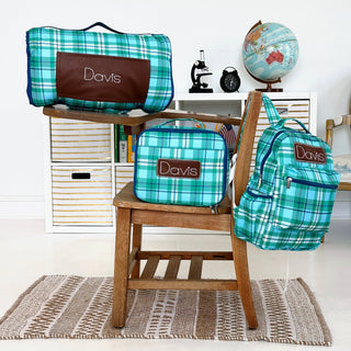 Backpack - Preppy Plaid - Sugar Bee Clothing