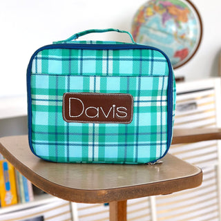 Lunch Bag - Preppy Plaid - Sugar Bee Clothing