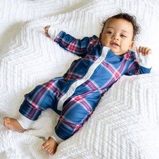 Buttflap Pajamas - Winter Plaid Holiday Lounge - Sugar Bee Clothing