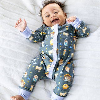 Buttflap Pajamas - Manger Holiday Lounge - Sugar Bee Clothing