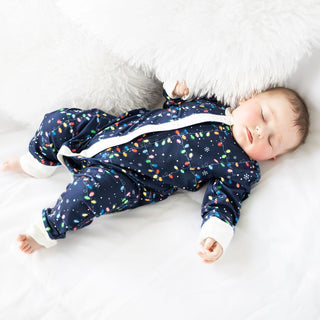 Buttflap Pajamas - Christmas Lights Holiday Lounge - Sugar Bee Clothing