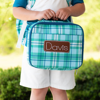 Lunch Bag - Preppy Plaid - Sugar Bee Clothing