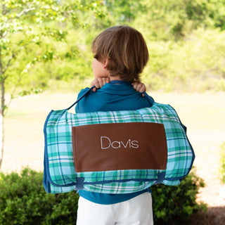 Nap Mat - Preppy Plaid - Sugar Bee Clothing