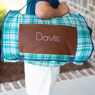 Nap Mat - Preppy Plaid - Sugar Bee Clothing