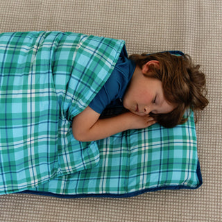 Nap Mat - Preppy Plaid - Sugar Bee Clothing