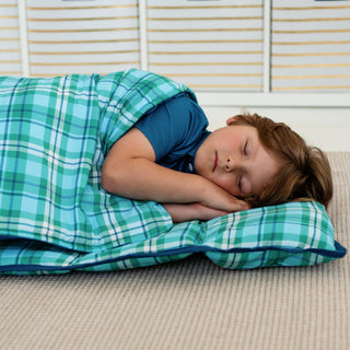 Nap Mat - Preppy Plaid - Sugar Bee Clothing