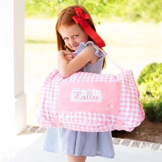 Nap Mat - Pink Gingham - Sugar Bee Clothing