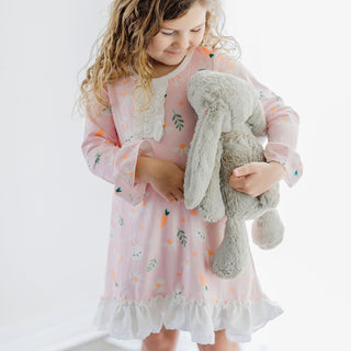 Easter Bunny - Gown with Bloomers - Sugar Bee Clothing