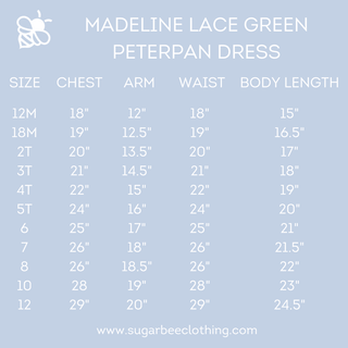 Madeline Lace Peter Pan Dress - Emerald - Sugar Bee Clothing