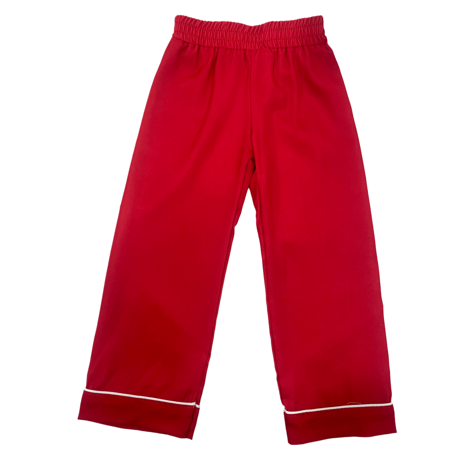 Charlie Satin Separates - Red Pants