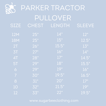 Parker - Christmas Tractor Pullover