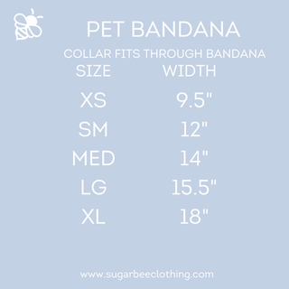 Vintage Santa - Pet Bandana Holiday Lounge - Sugar Bee Clothing