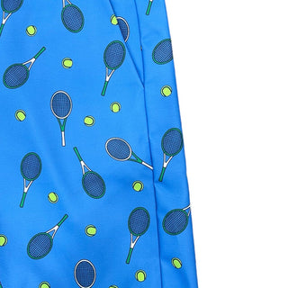 Golf Shorts - French Blue Tennis - Sugar Bee Clothing