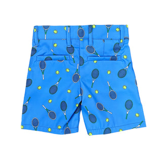 Golf Shorts - French Blue Tennis - Sugar Bee Clothing