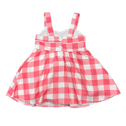 Claire Tank Dress - Pink Gingham