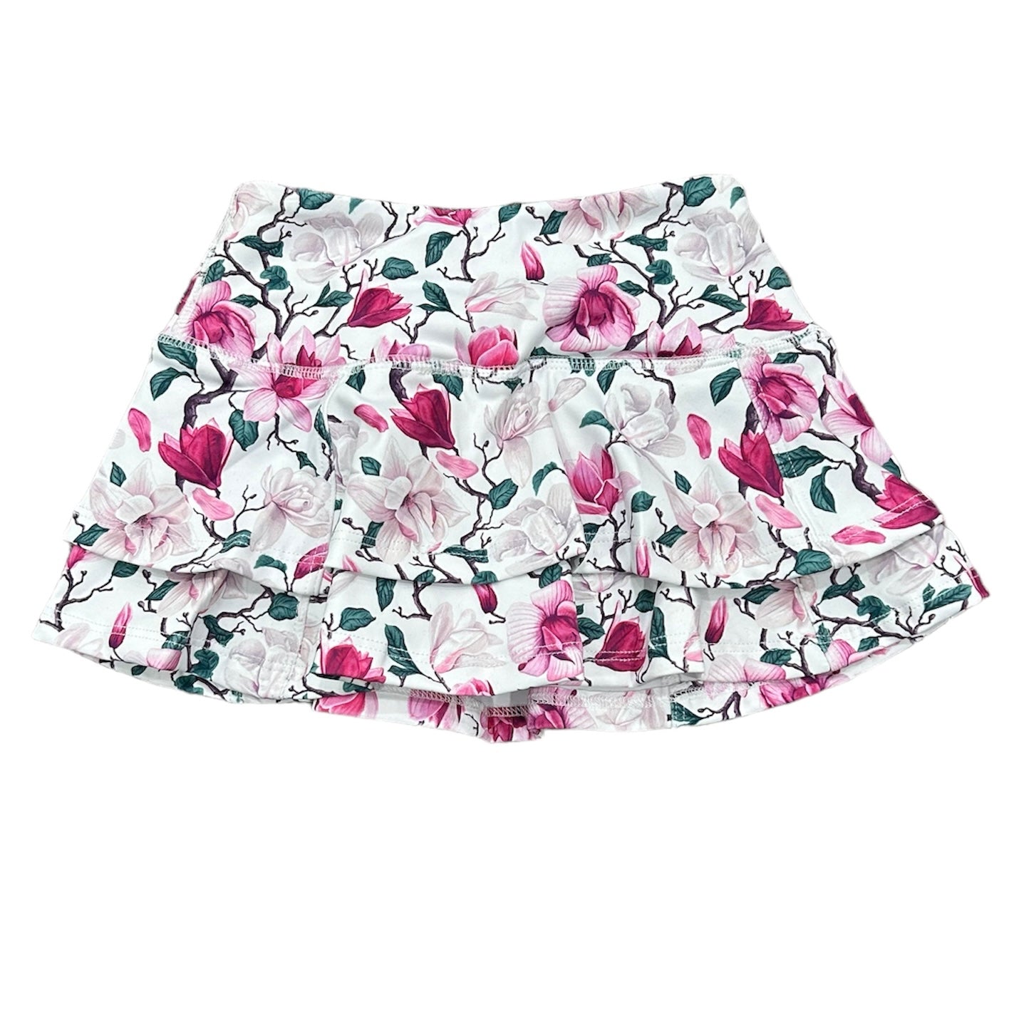 Tennis Skirt - Magenta Floral