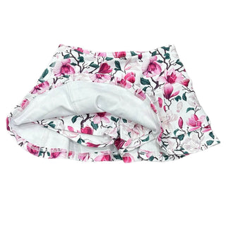 Tennis Skirt - Magenta Floral - Sugar Bee Clothing