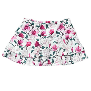 Tennis Skirt - Magenta Floral - Sugar Bee Clothing