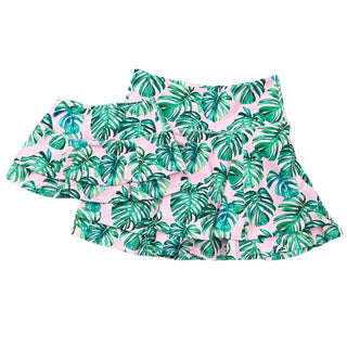 Tennis Skirt - Palm Leaves - Sugar Bee Clothing
