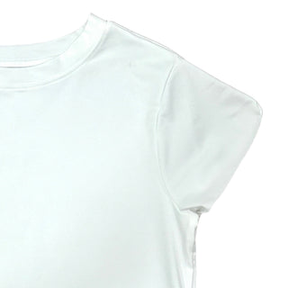 Crop Tee - White - Sugar Bee Clothing