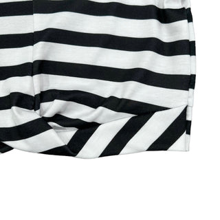 Knit Crop Knot Tank - Black Stripe - Sugar Bee Clothing