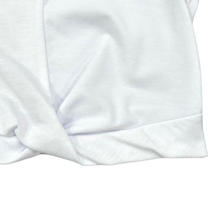 Knit Crop Top Tank - White - Sugar Bee Clothing