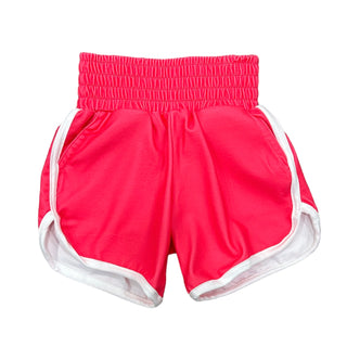 Track Shorts with Pockets - Magenta - Sugar Bee Clothing