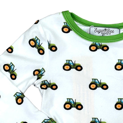 Buttflap Pajamas - Tractors