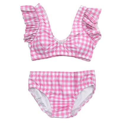 Flutter Bikini - Pink Gingham