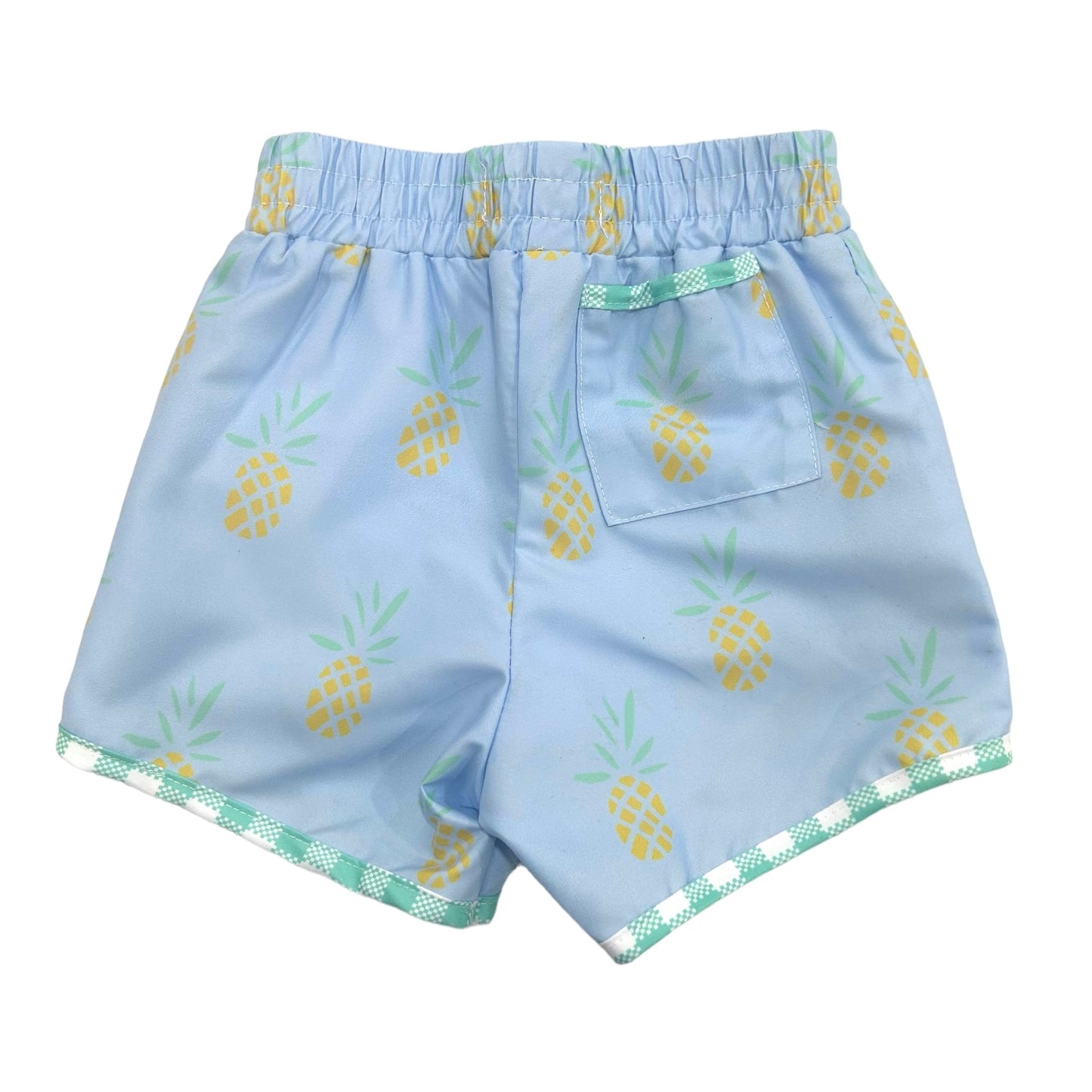 Swim Shorts - Blue Pineapples