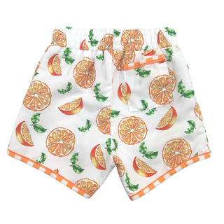 Swim Shorts - Oranges - Sugar Bee Clothing
